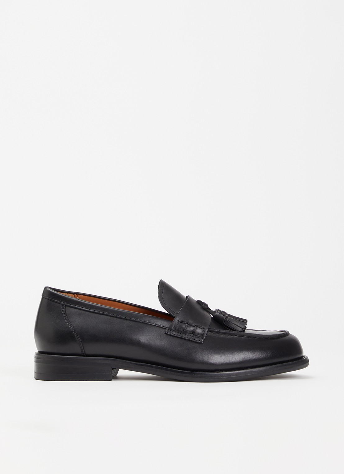 Vagabond Shoemakers Linn loafer van leer  - voorkant 2 zwart
