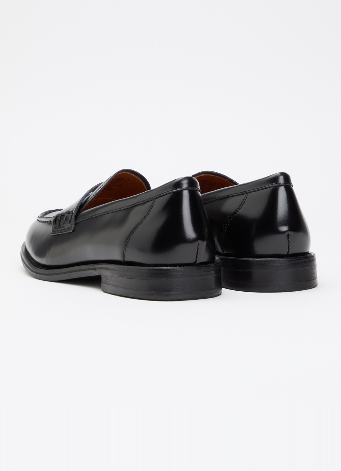 Vagabond Shoemakers Linn loafer van leer - achterkant zwart