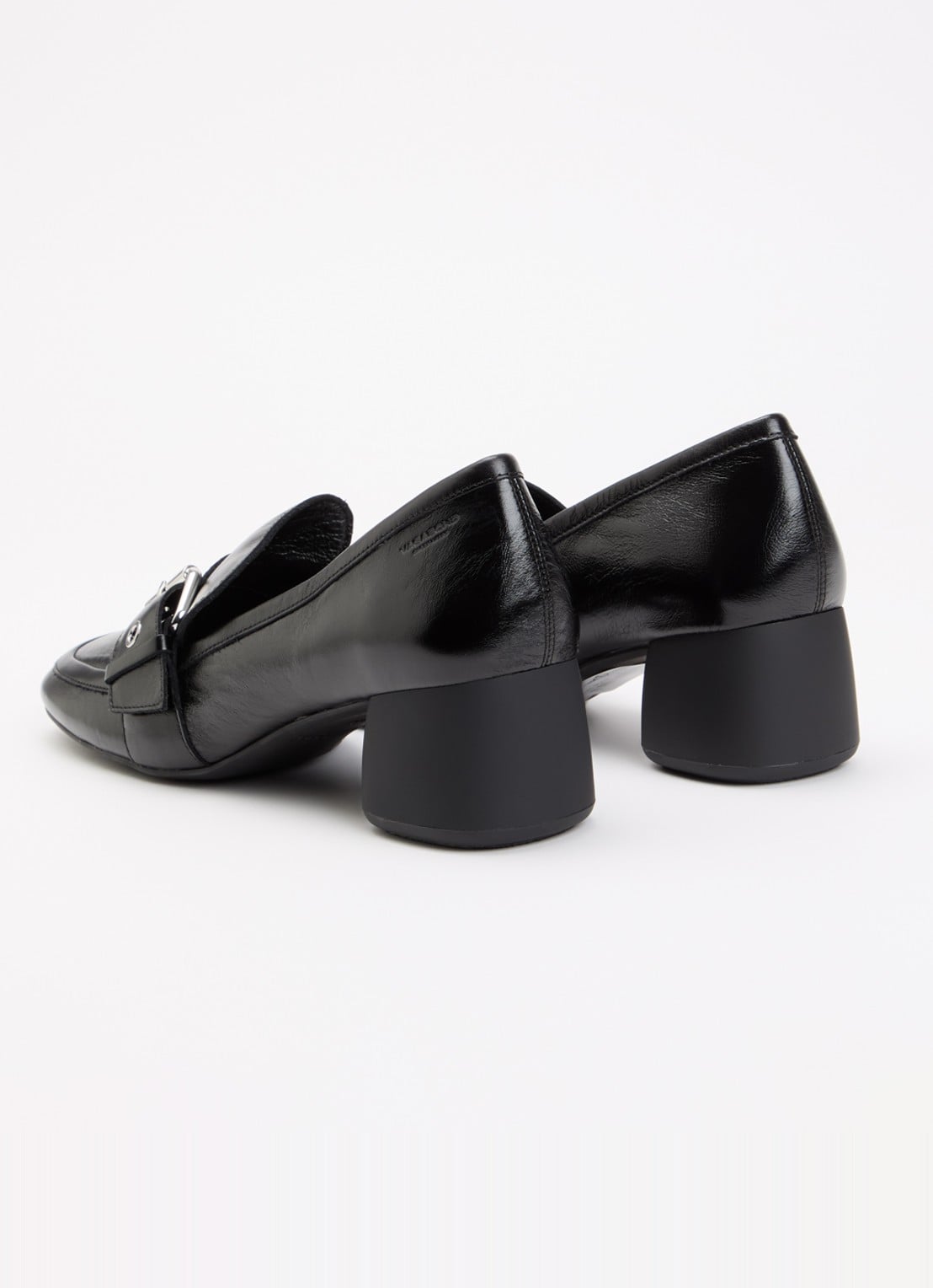 Vagabond Shoemakers Livia pump van leer met gespdetail - achterkant zwart