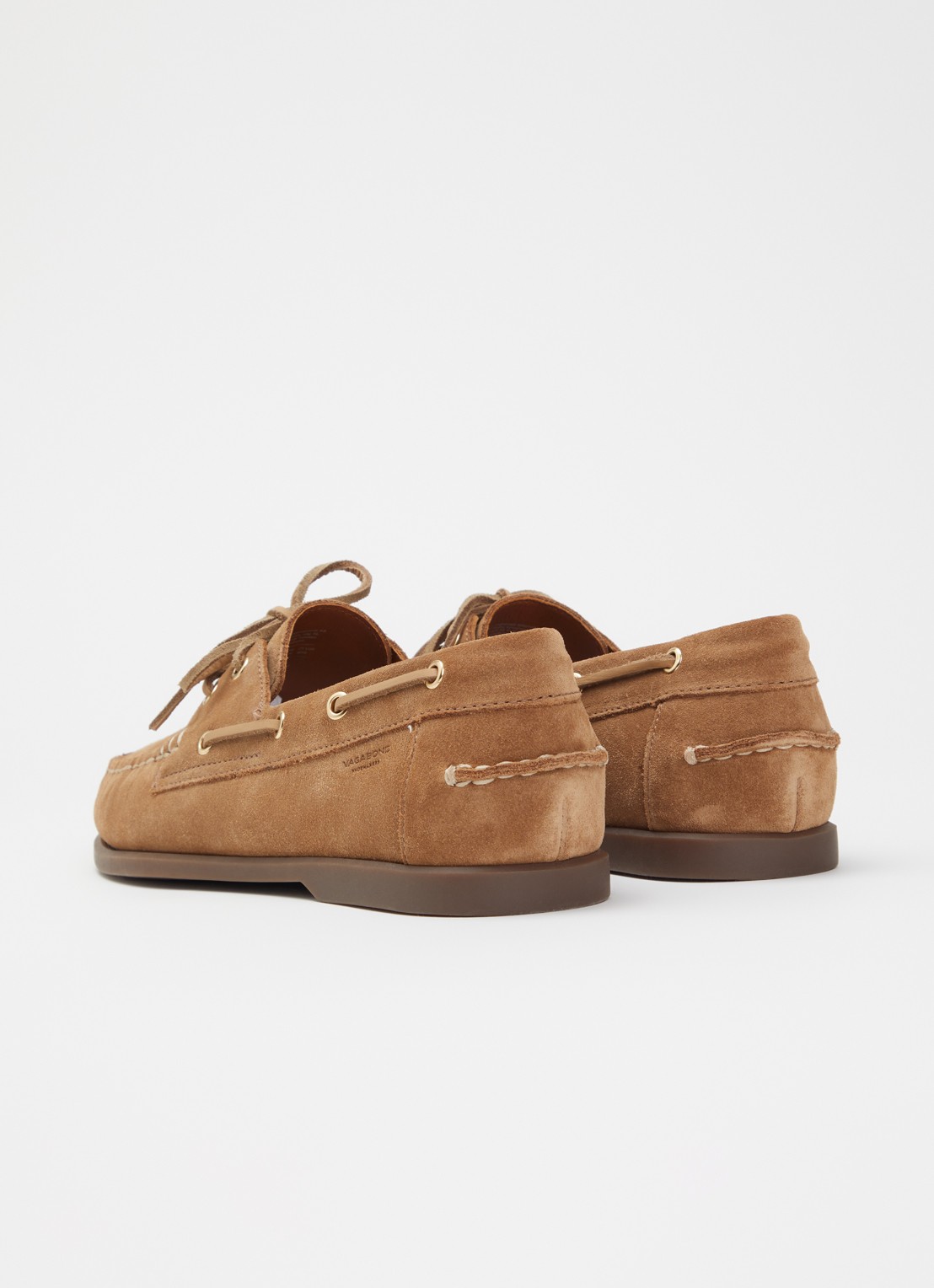 Vagabond Shoemakers Loui bootschoen van suède - achterkant 2 zand
