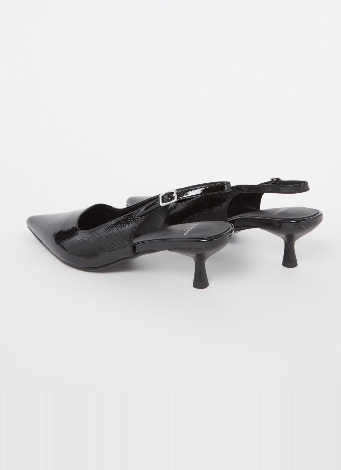 Vagabond Shoemakers Lykke slingback van lakleer - achterkant 4 zwart