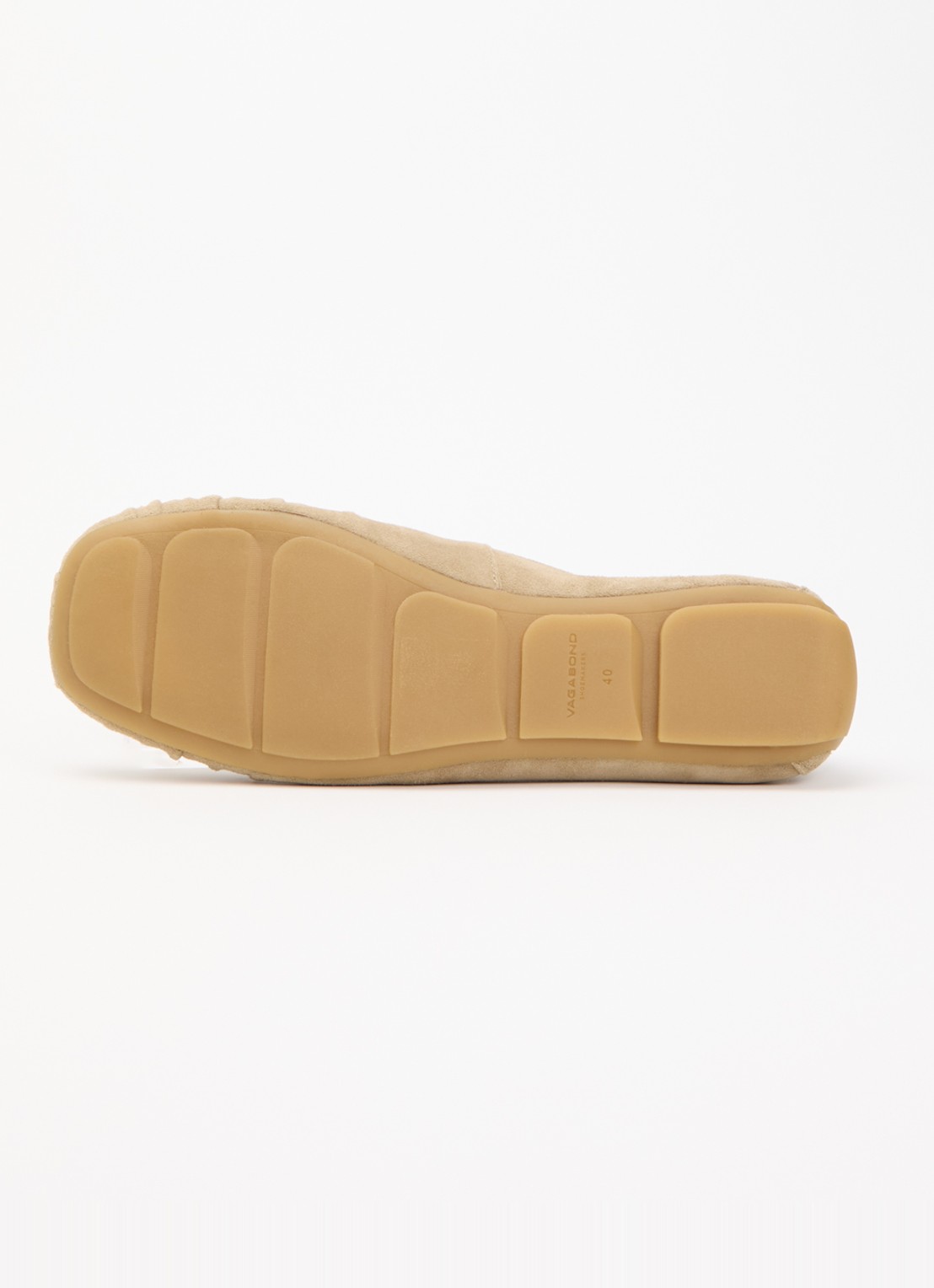 Vagabond Shoemakers Mika loafer van geitensuède - detail 4 zand