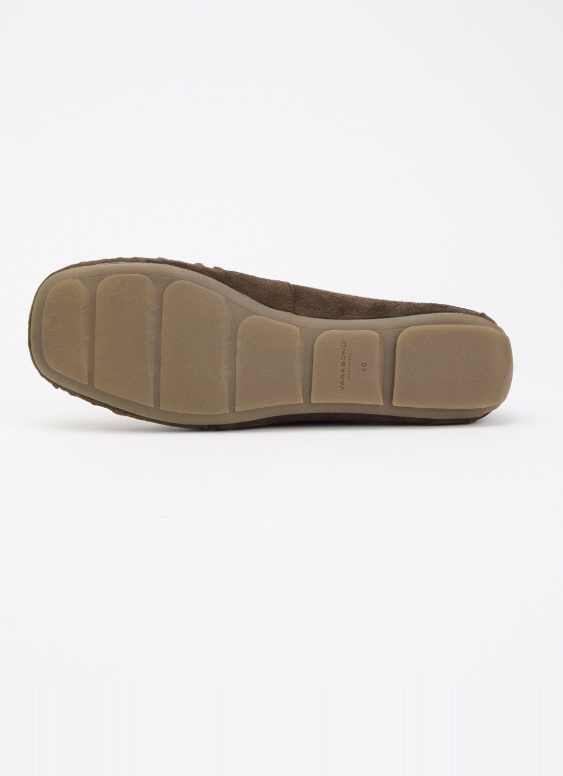 Vagabond Shoemakers Mika loafer van geitensuède - detail 4 donkerbruin