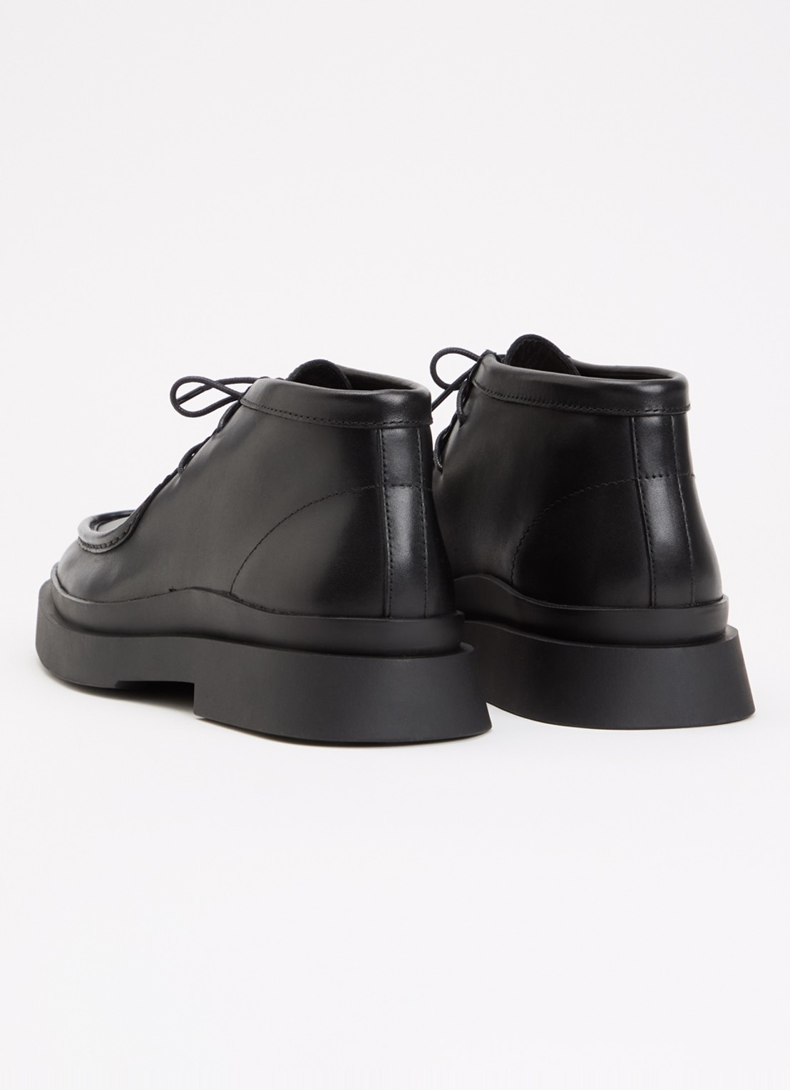 Vagabond Shoemakers Mike veterschoen van leer - achterkant 5 zwart