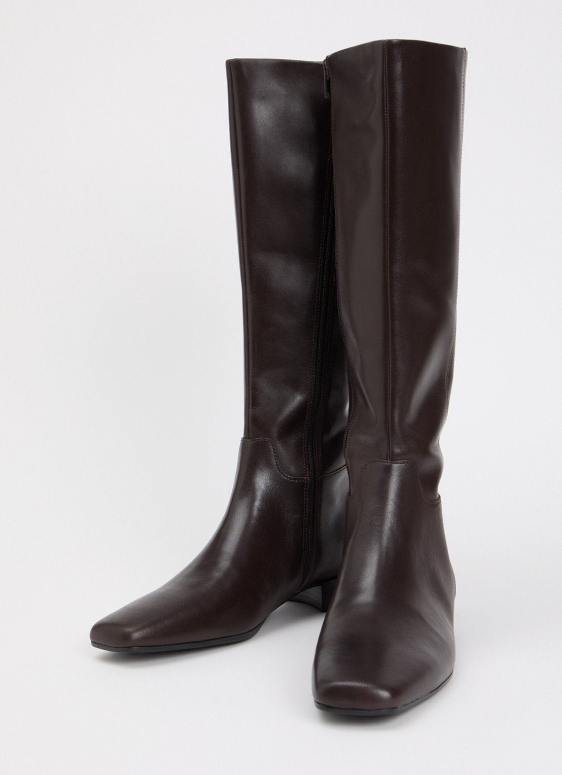 Vagabond Shoemakers Mona laars van leer - detail 3 chocoladebruin