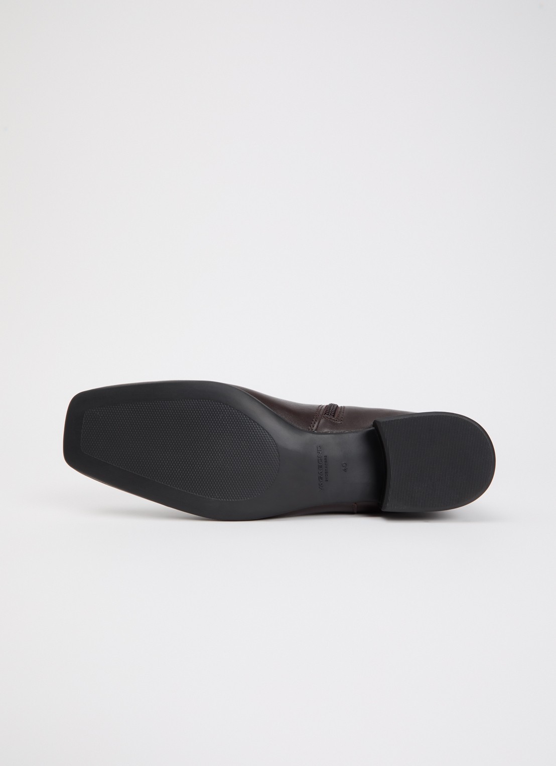 Vagabond Shoemakers Mona laars van leer - detail 4 chocoladebruin