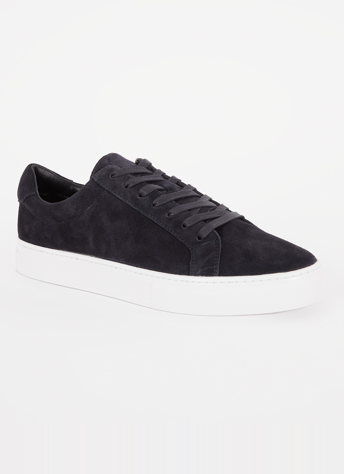 Vagabond Shoemakers Paul 2.0 bootschoen van suède - voorkant 5 donkerblauw