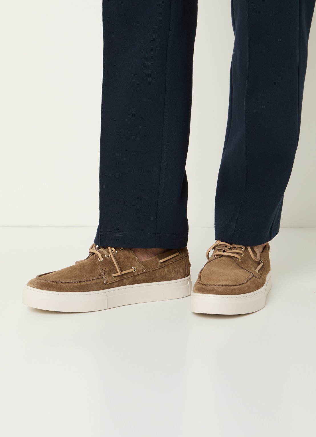 Vagabond Shoemakers Paul 2.0 bootschoen van suède - voorkant 6 lichtbruin