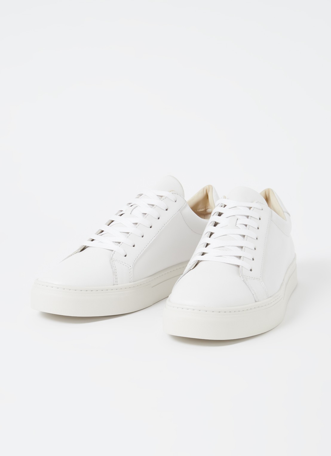 Vagabond Shoemakers Paul 2.0 sneaker van leer - detail gebroken wit