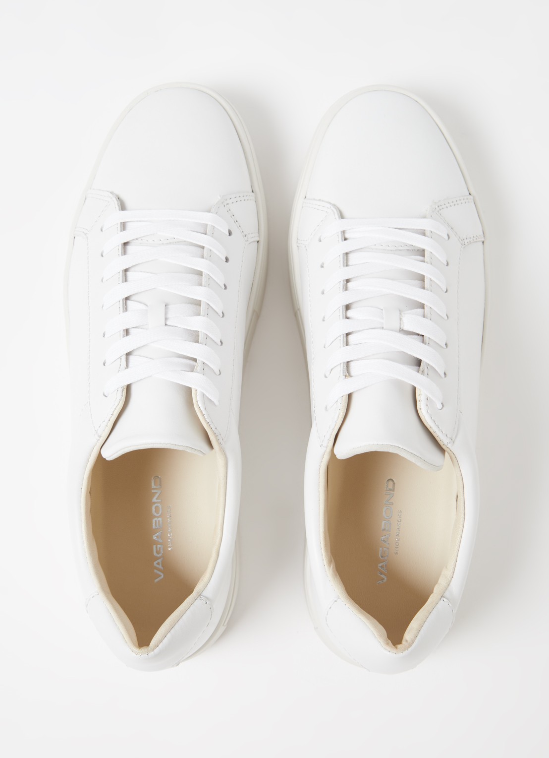 Vagabond Shoemakers Paul 2.0 sneaker van leer - detail 2 gebroken wit
