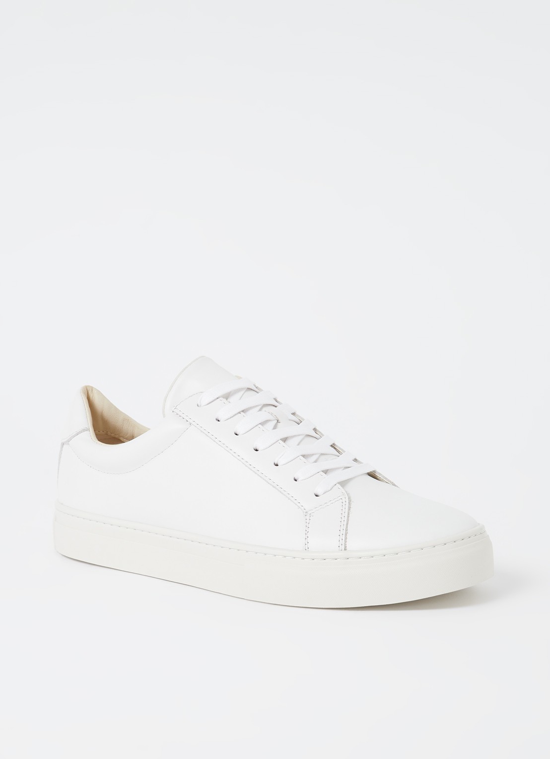 Vagabond Shoemakers Paul 2.0 sneaker van leer - voorkant 4 gebroken wit