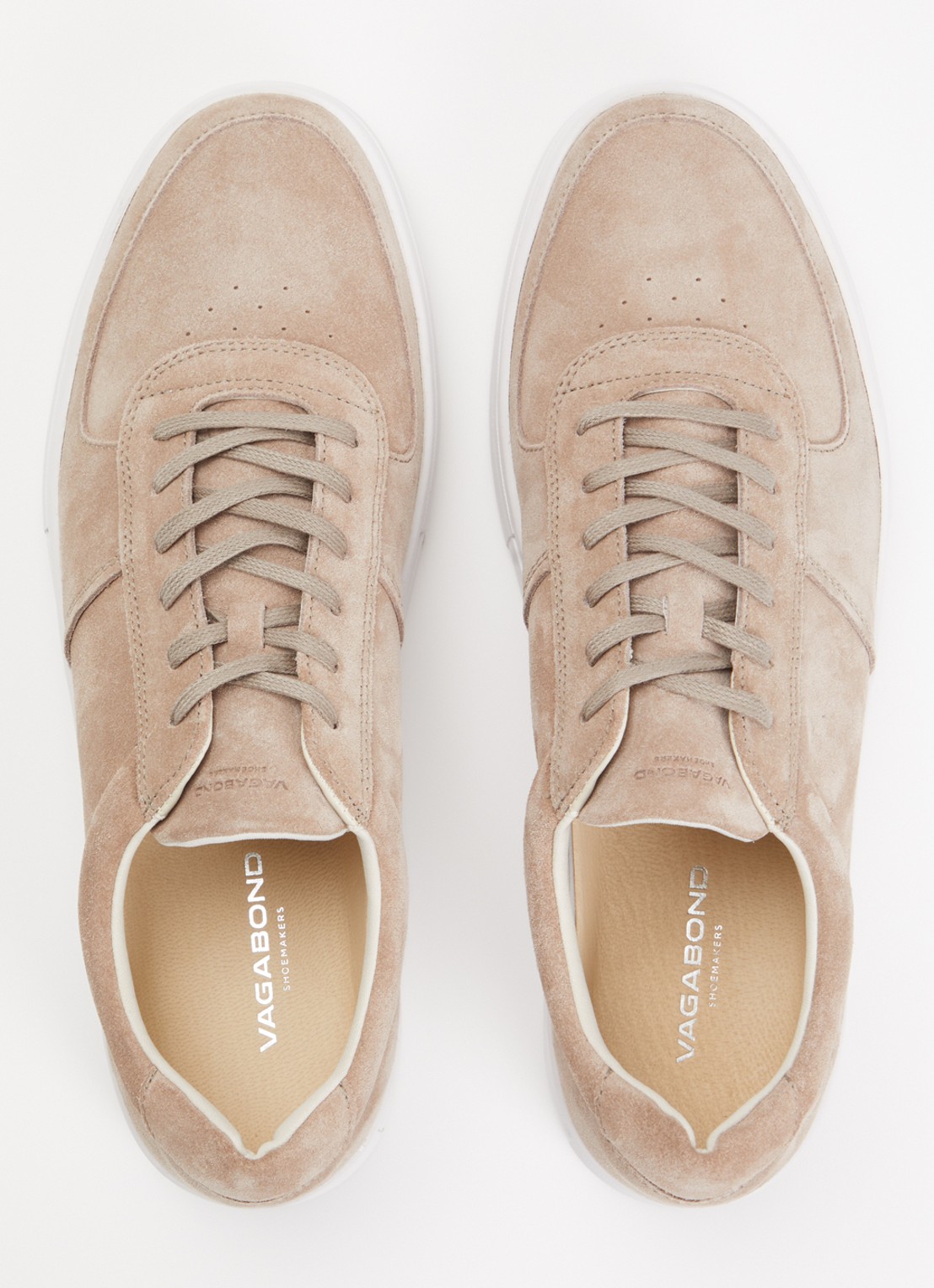 Vagabond Shoemakers Paul 2.0 sneaker van suède - detail 3 grijs