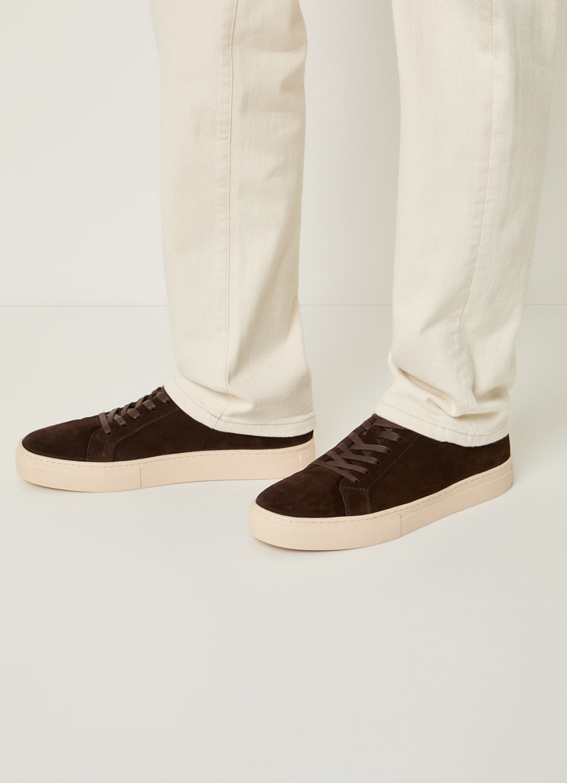 Vagabond Shoemakers Paul 2.0 sneaker van suède - voorkant 6 bruin