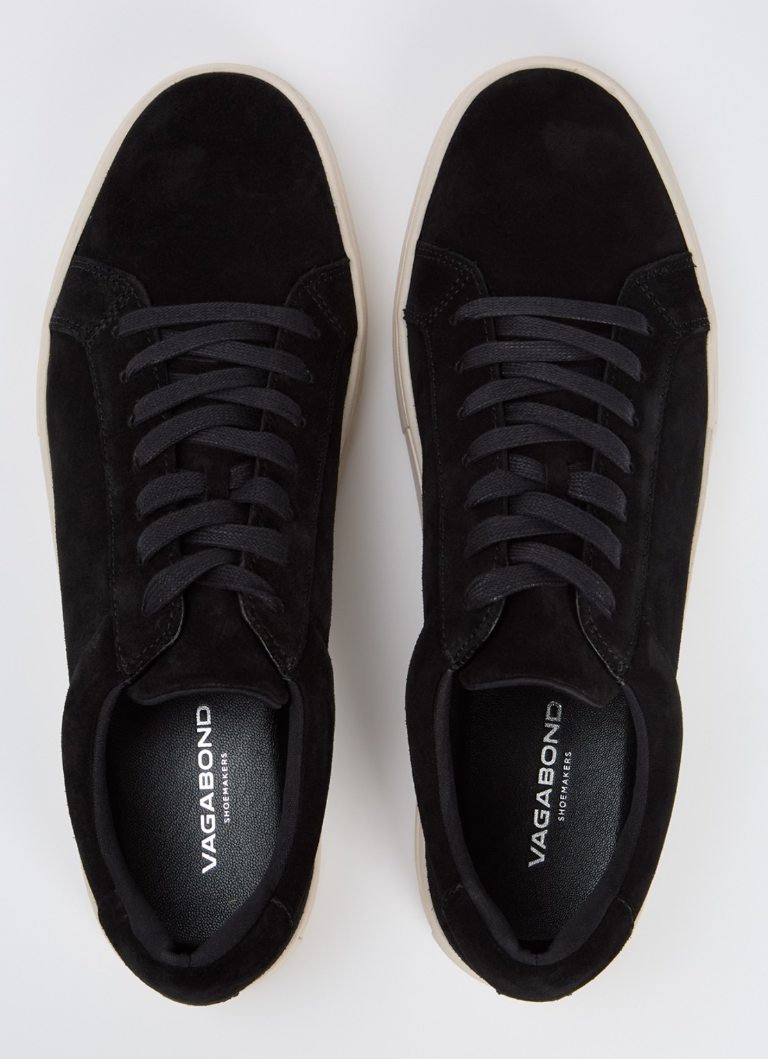 Vagabond Shoemakers Paul 2.0 sneaker van suède - detail 3 zwart