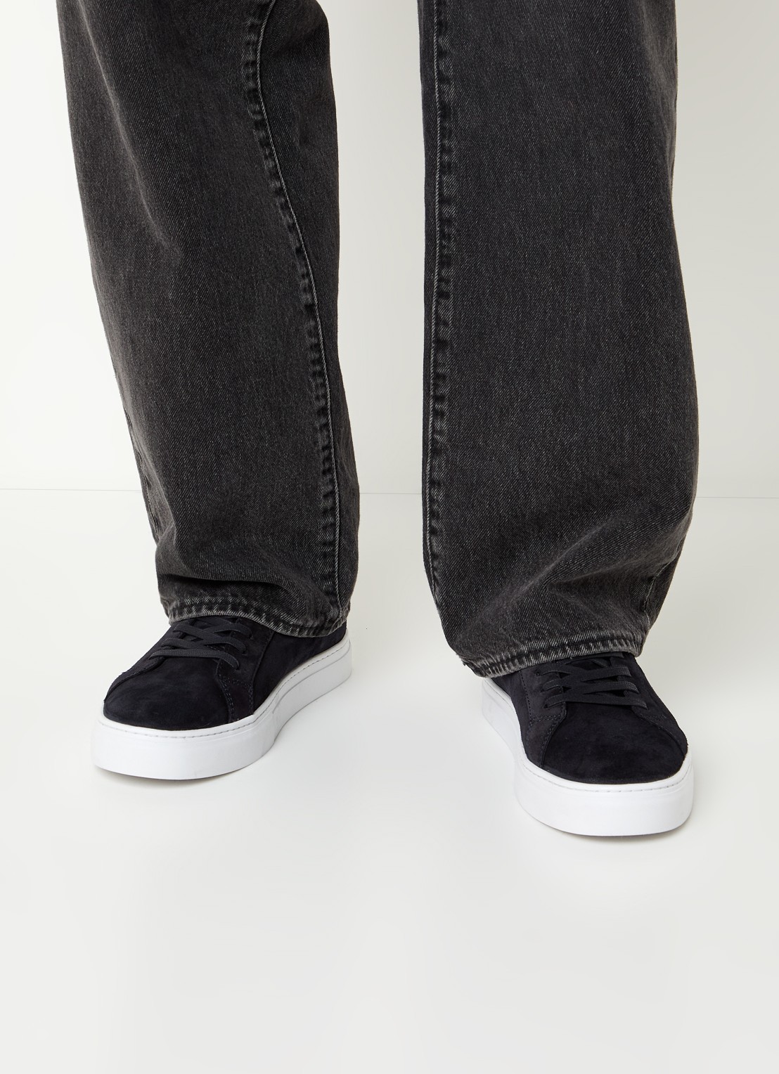 Vagabond Shoemakers Paul 2.0 sneaker van suède - voorkant 6 indigo