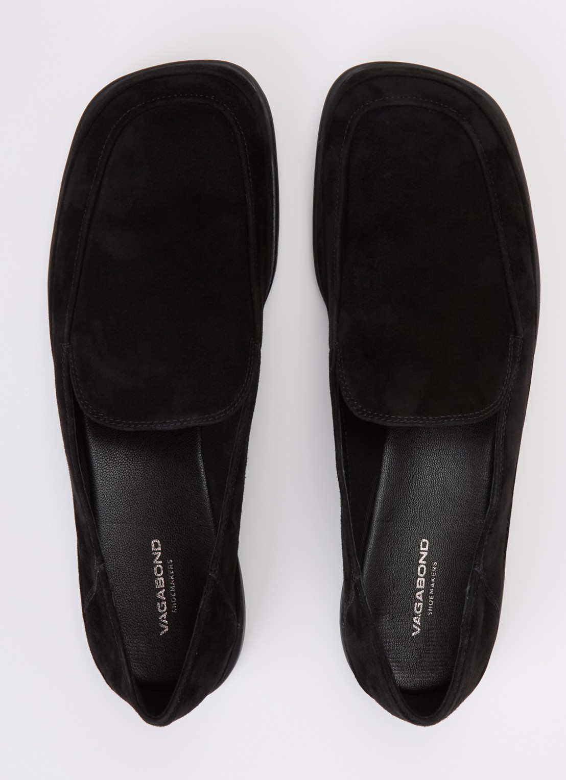 Vagabond Shoemakers Sammie loafer van geitensuède - detail 5 zwart