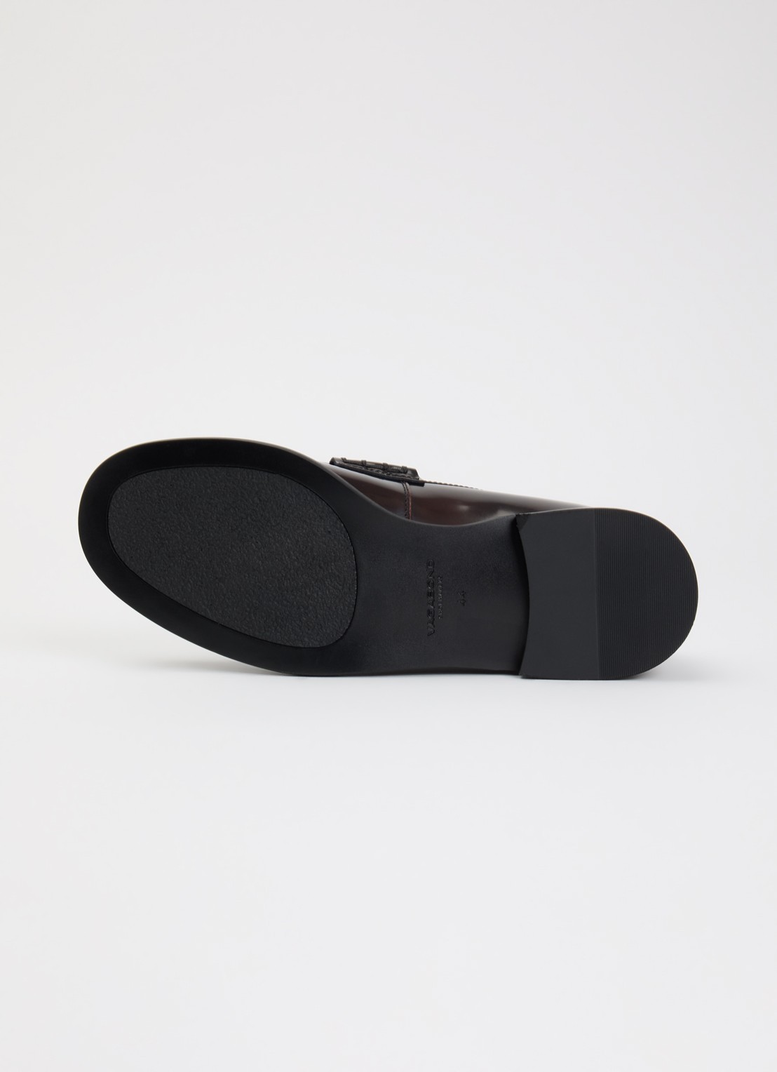 Vagabond Shoemakers Steven loafer van leer met lakfinish - detail 3 bordeauxrood