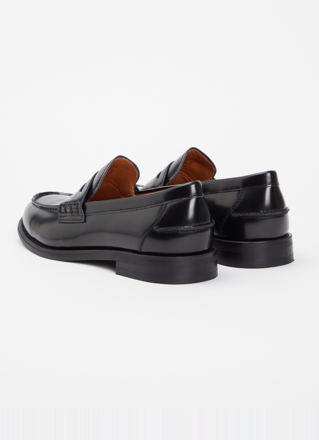 Vagabond Shoemakers Steven loafer van leer - achterkant 3 zwart