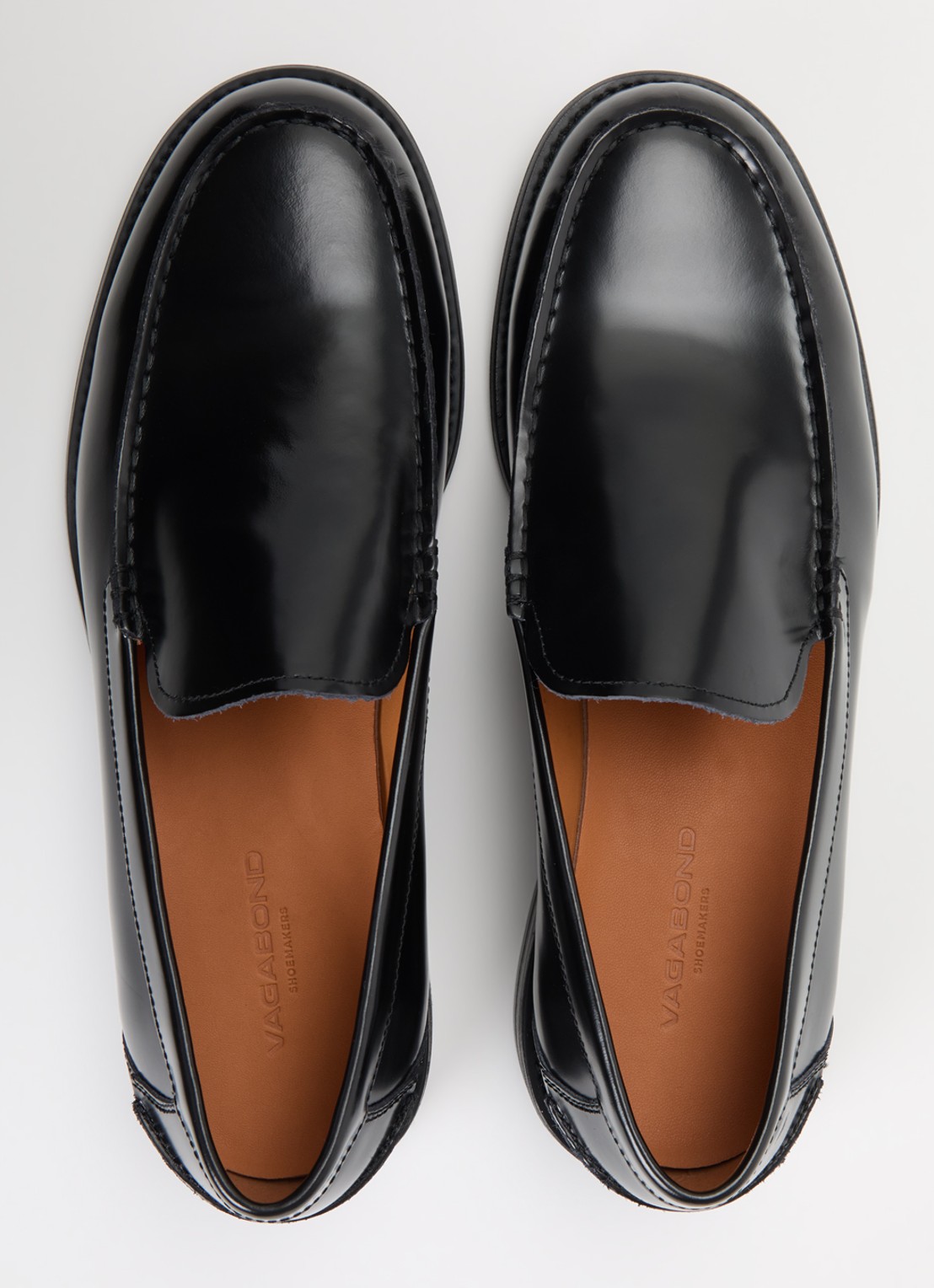Vagabond Shoemakers Steven loafer van leer - detail 4 zwart
