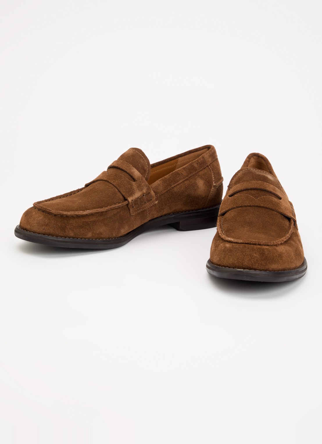 Vagabond Shoemakers Steven loafer van suède - detail 3 bruin