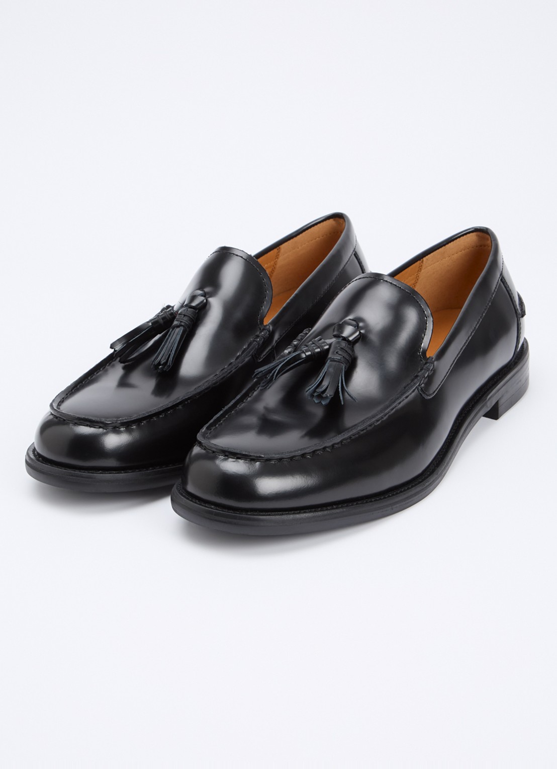 Vagabond Shoemakers Steven loafer - detail zwart