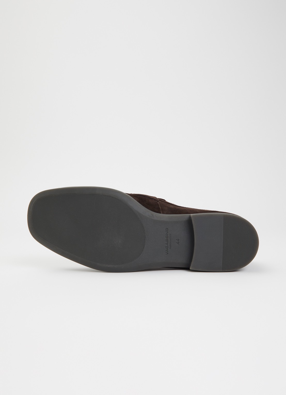 Vagabond Shoemakers Troy loafer van suède - detail 6 donkerbruin