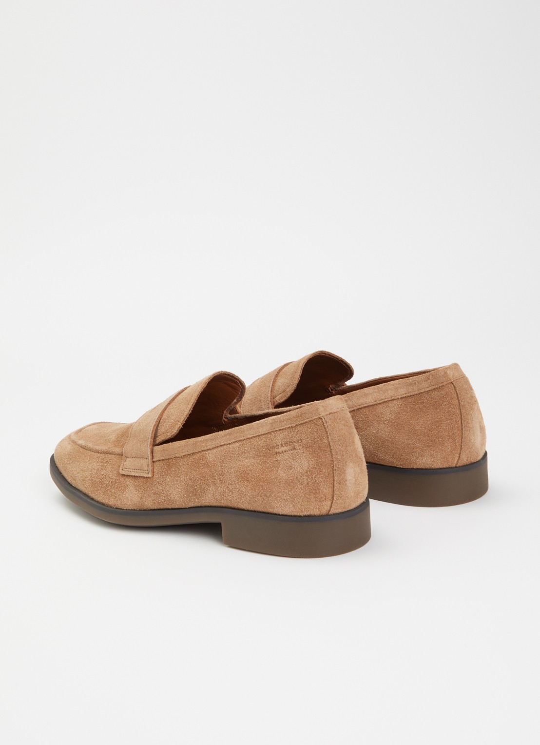 Vagabond Shoemakers Troy loafer van suède - achterkant 6 zand