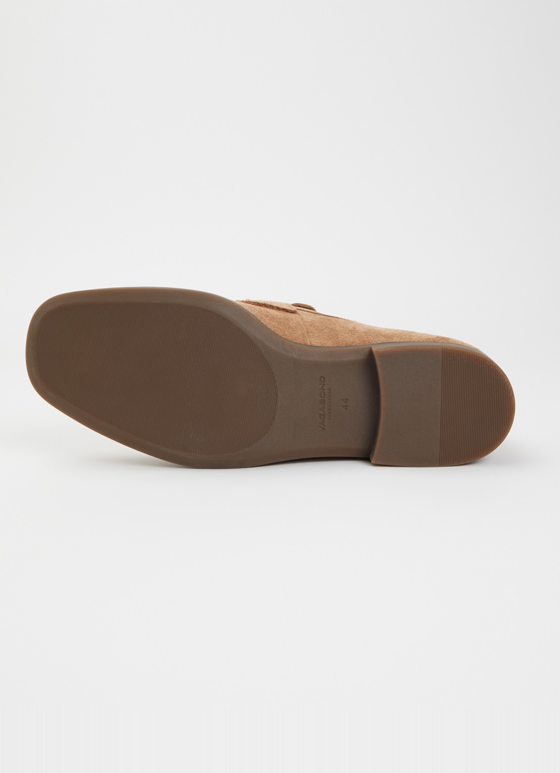 Vagabond Shoemakers Troy loafer van suède - detail 3 zand