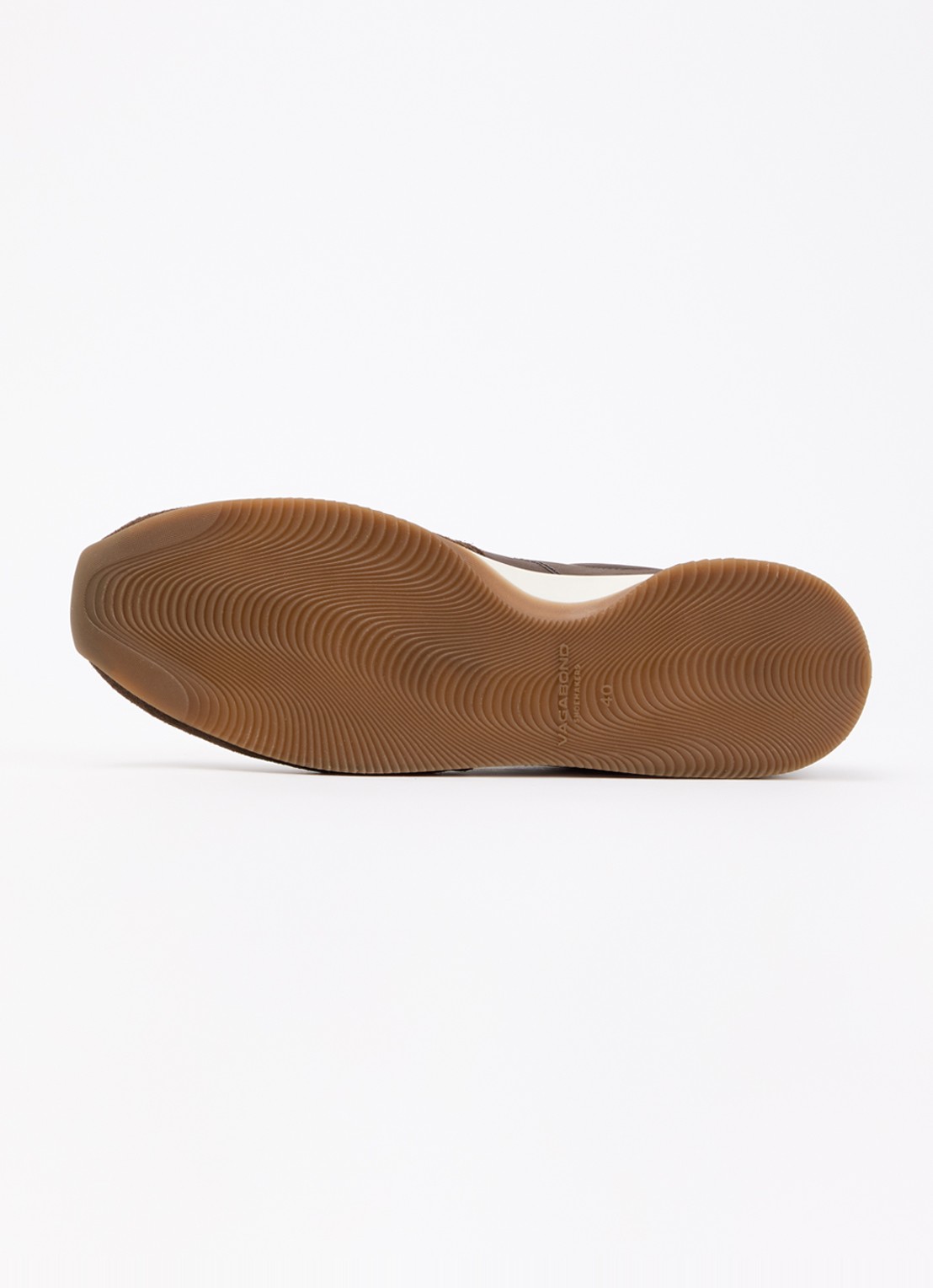 Vagabond Shoemakers Yasmin sneaker met suède details - detail 4 donkerbruin