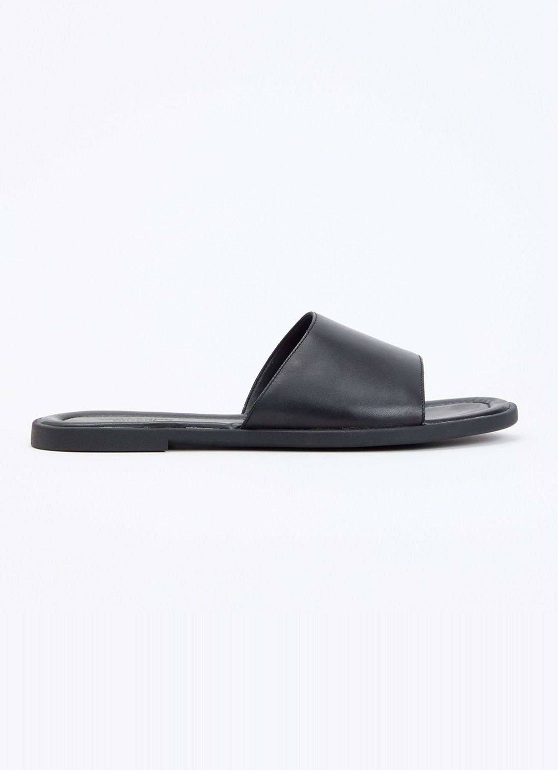 Vagabond Shoemakers Zaida slipper van leer - voorkant 4 zwart