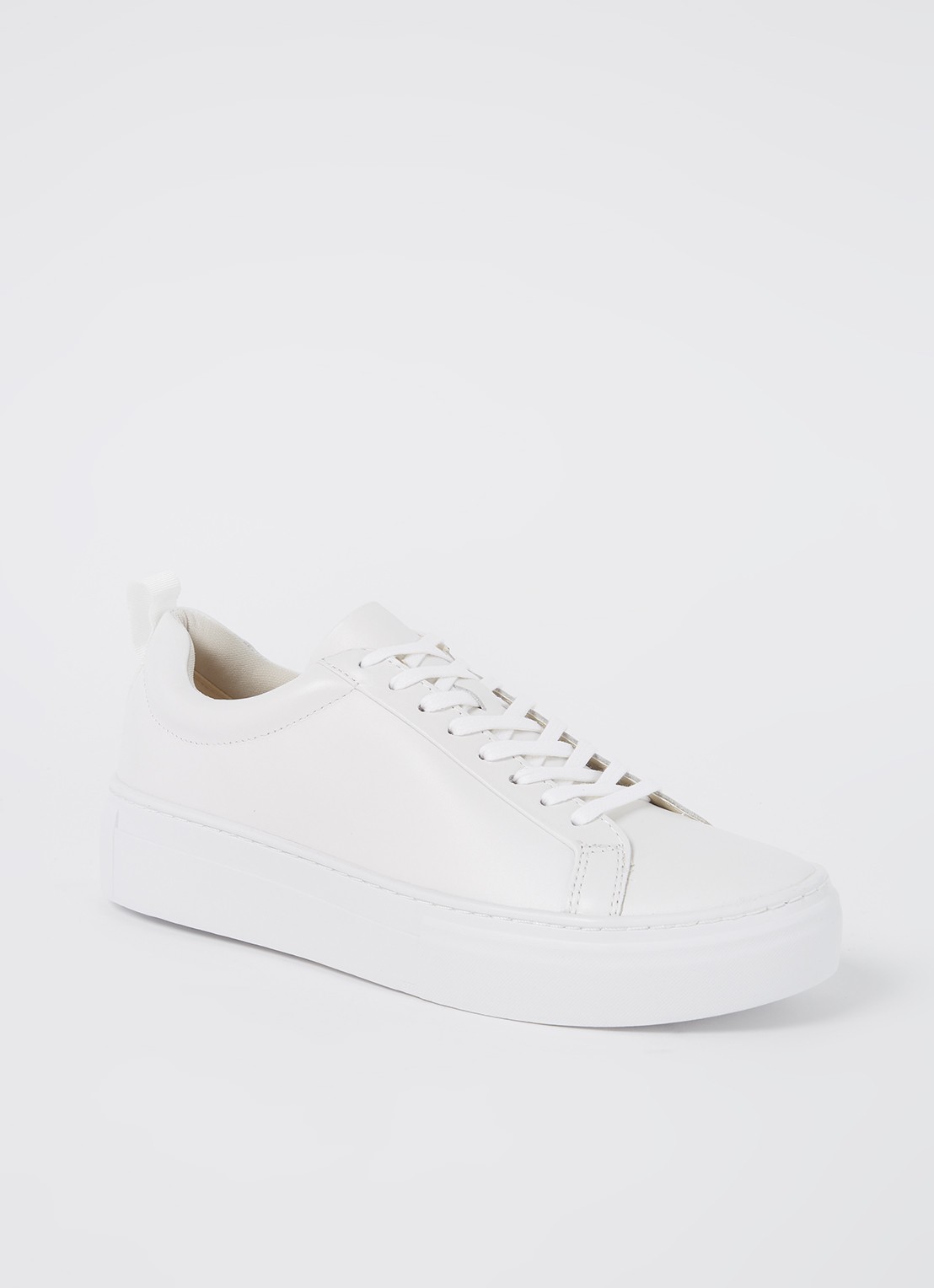 Vagabond Shoemakers Zoe sneaker van leer  - voorkant 5 wit