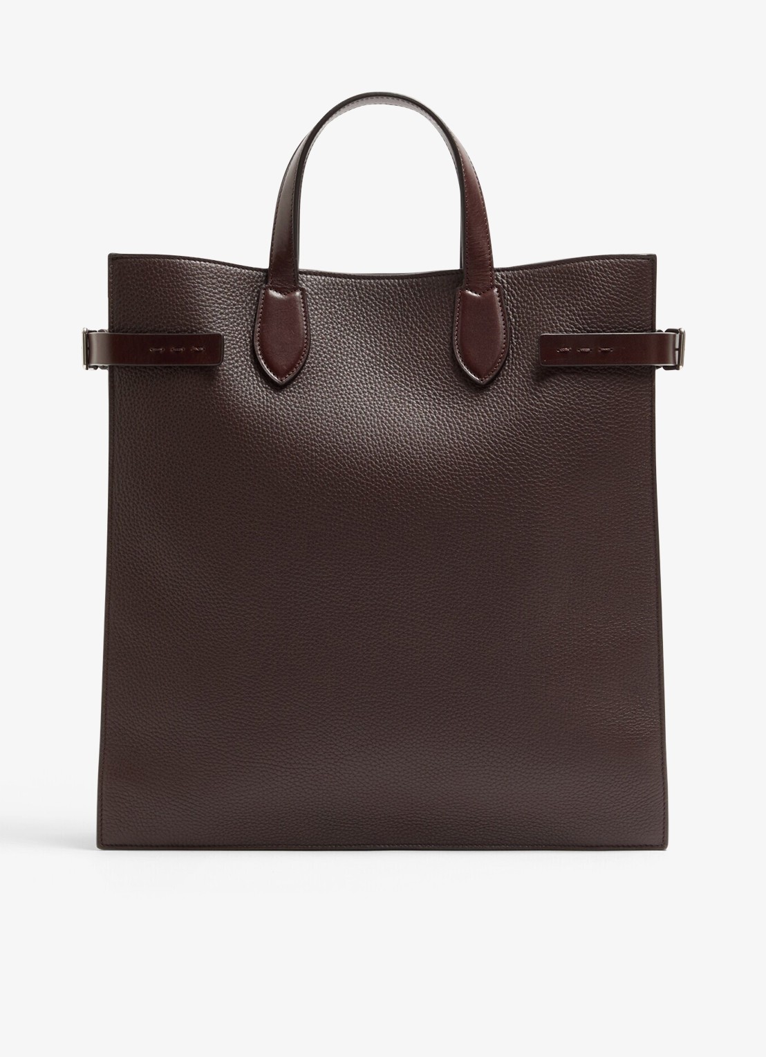 Valentino Garavani Antibes Medium handtas van kalfsleer - achterkant 8 donkerbruin