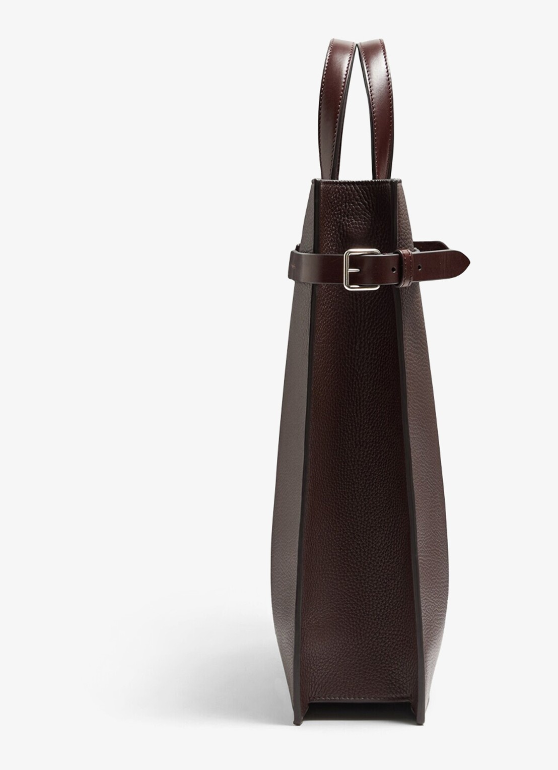 Valentino Garavani Antibes Medium handtas van kalfsleer - detail 4 donkerbruin