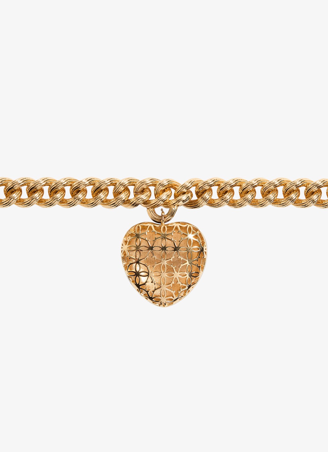 Valentino Garavani Armband met bedel - achterkant goud