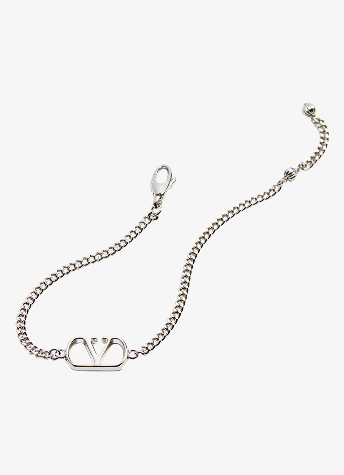 Valentino Garavani Armband met logo - detail 2 zilver