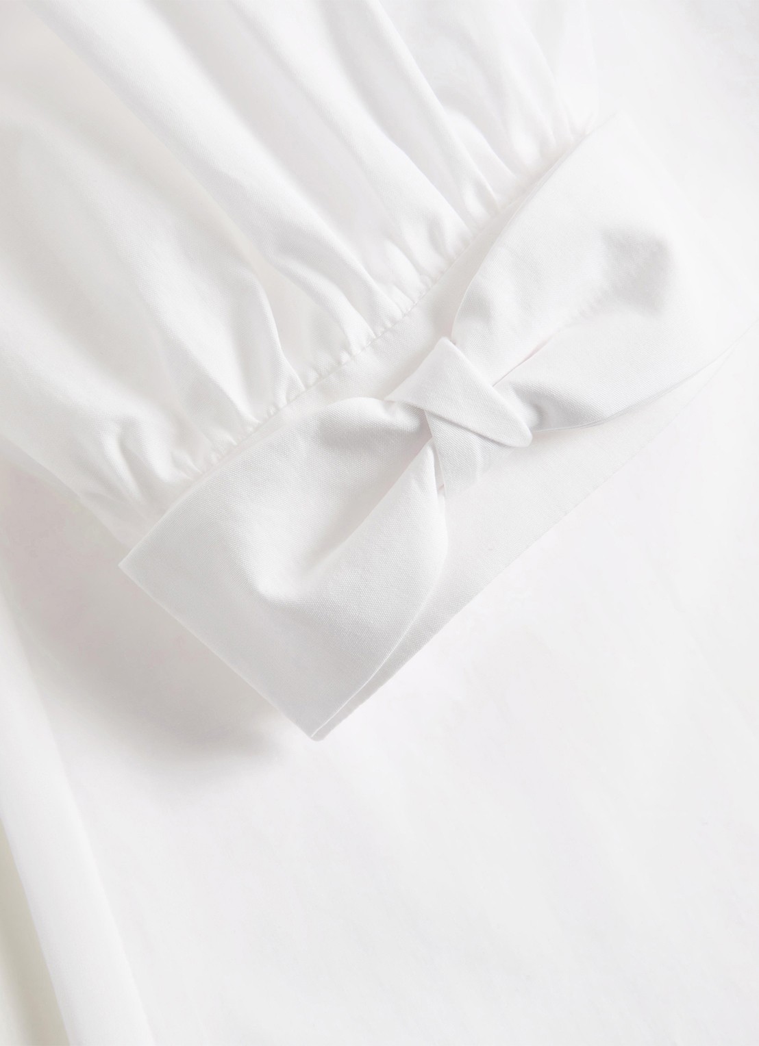Valentino Garavani Blouse met pofmouw - detail 8 wit