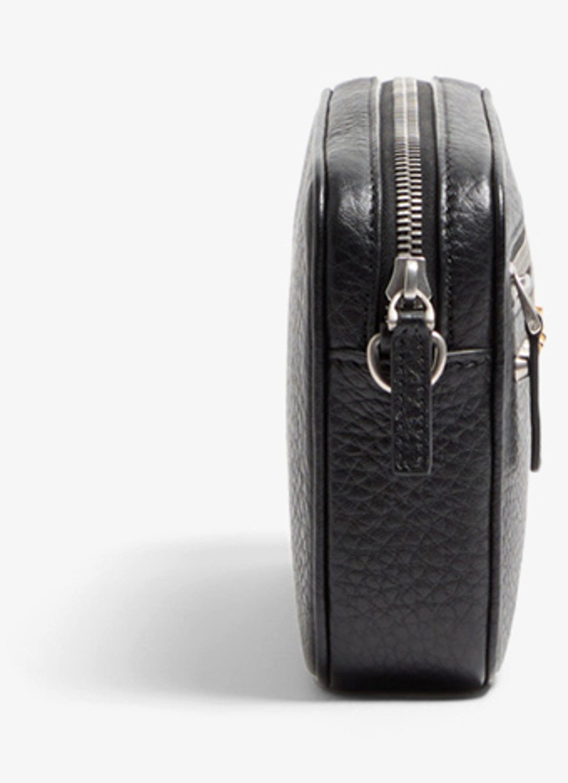 Valentino Garavani Clutch van kalfsleer met studs - detail 5 zwart