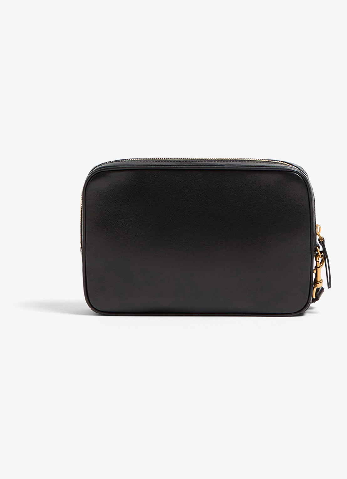 Valentino Garavani Clutch van lamsleer - achterkant zwart