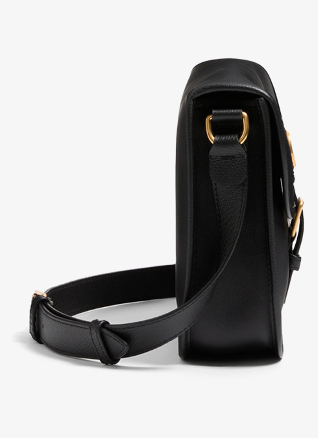 Valentino Garavani Crossbodytas van kalfsleer - detail 4 zwart