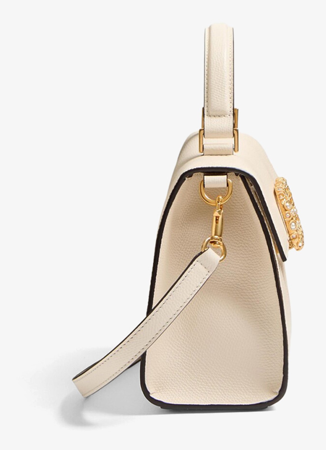 Valentino Garavani Handtas van kalfsleer - detail 4 creme