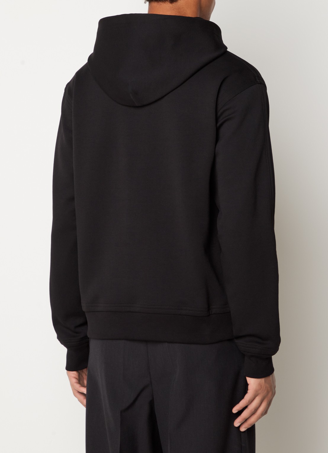 Valentino Garavani Hoodie met logo - achterkant 6 zwart