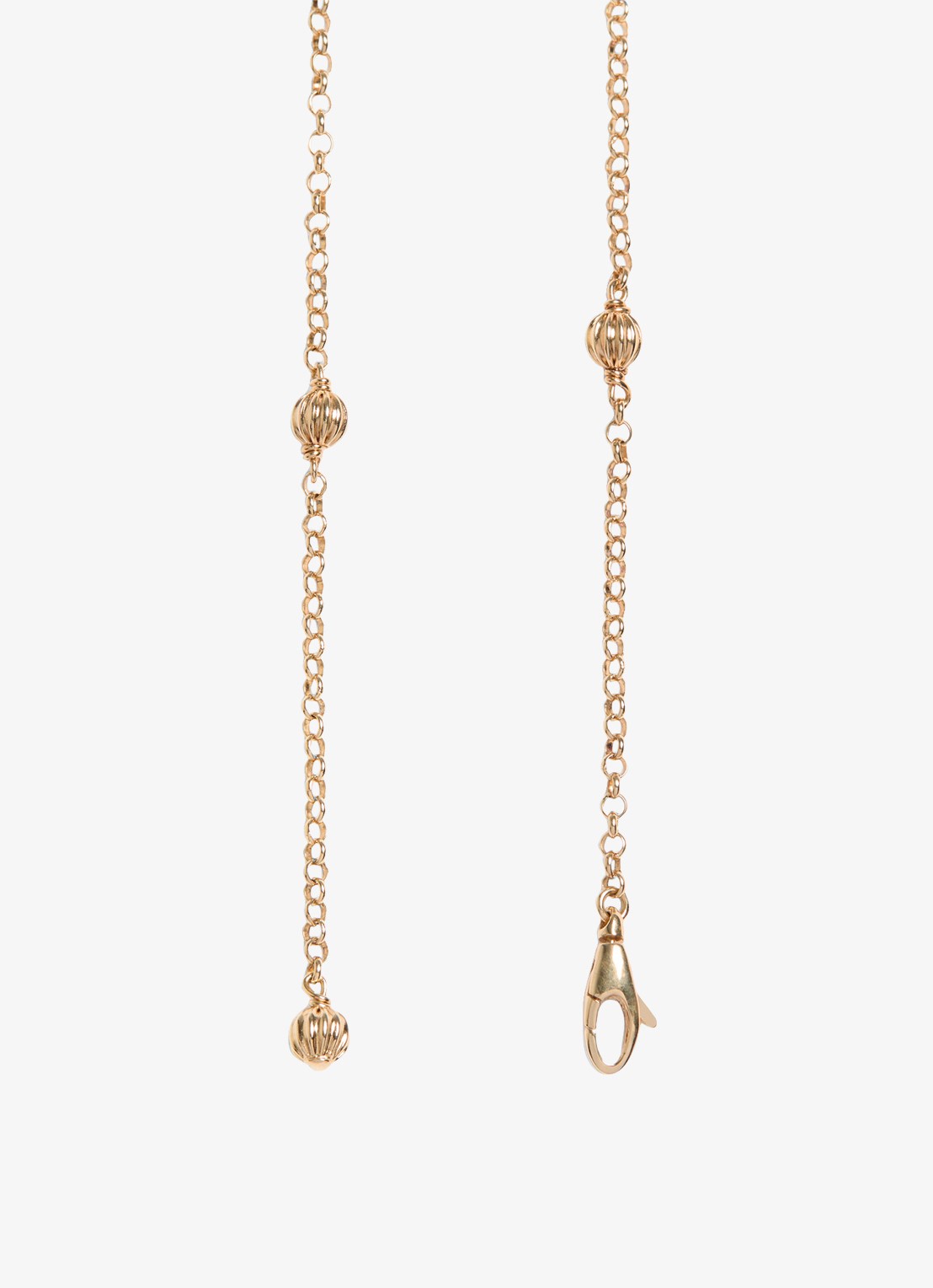 Valentino Garavani Ketting met logo - detail 2 goud