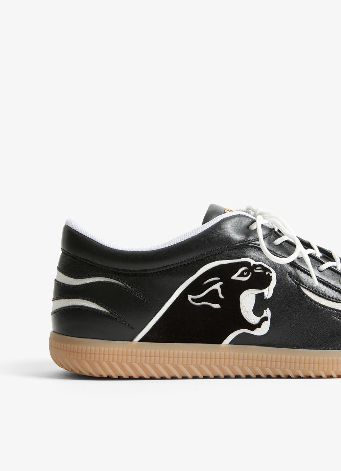 Valentino Garavani Kicky sneaker van geitenleer - detail 5 zwart