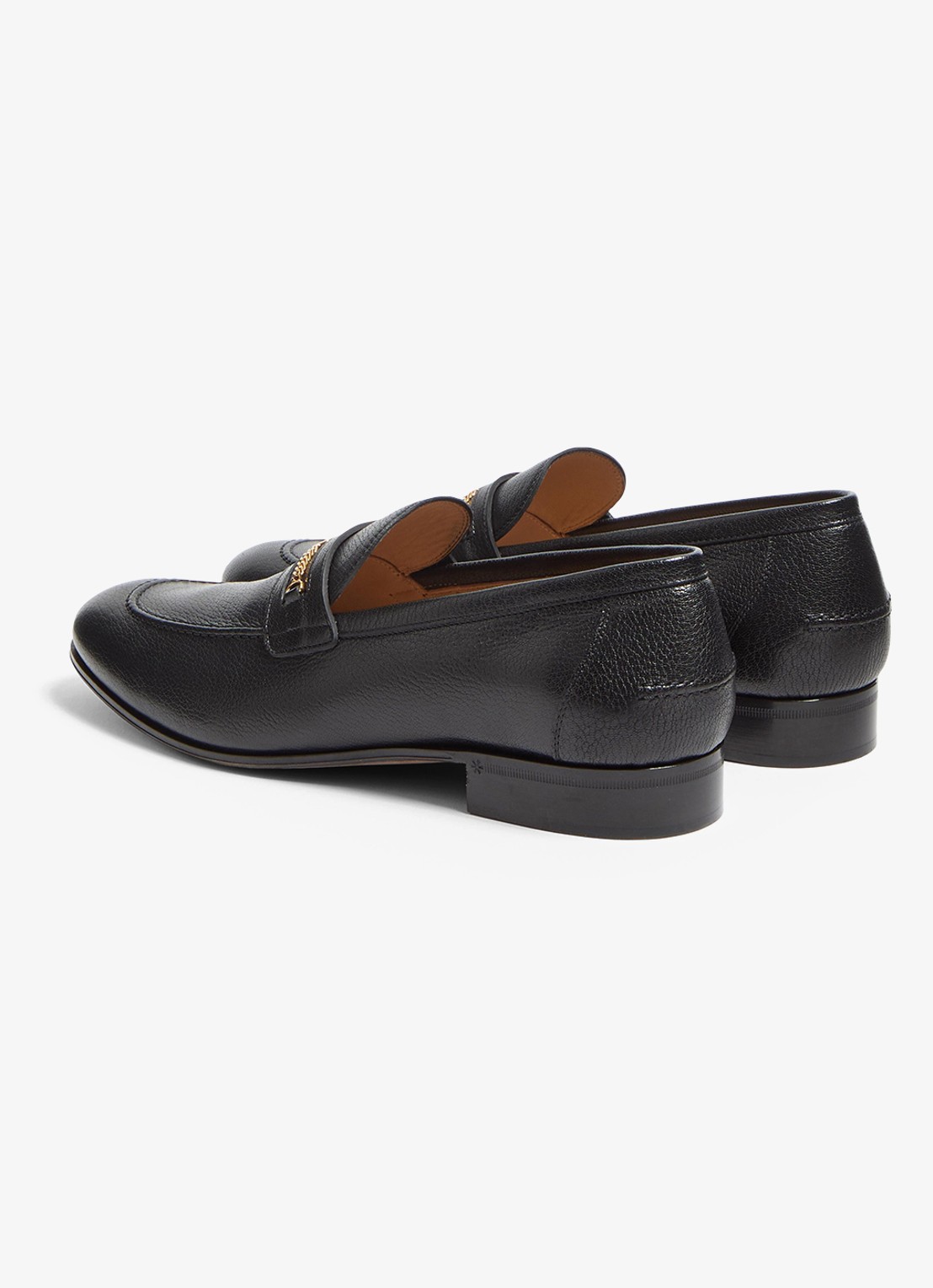 Valentino Garavani Loafer van geitenleer - achterkant 8 zwart