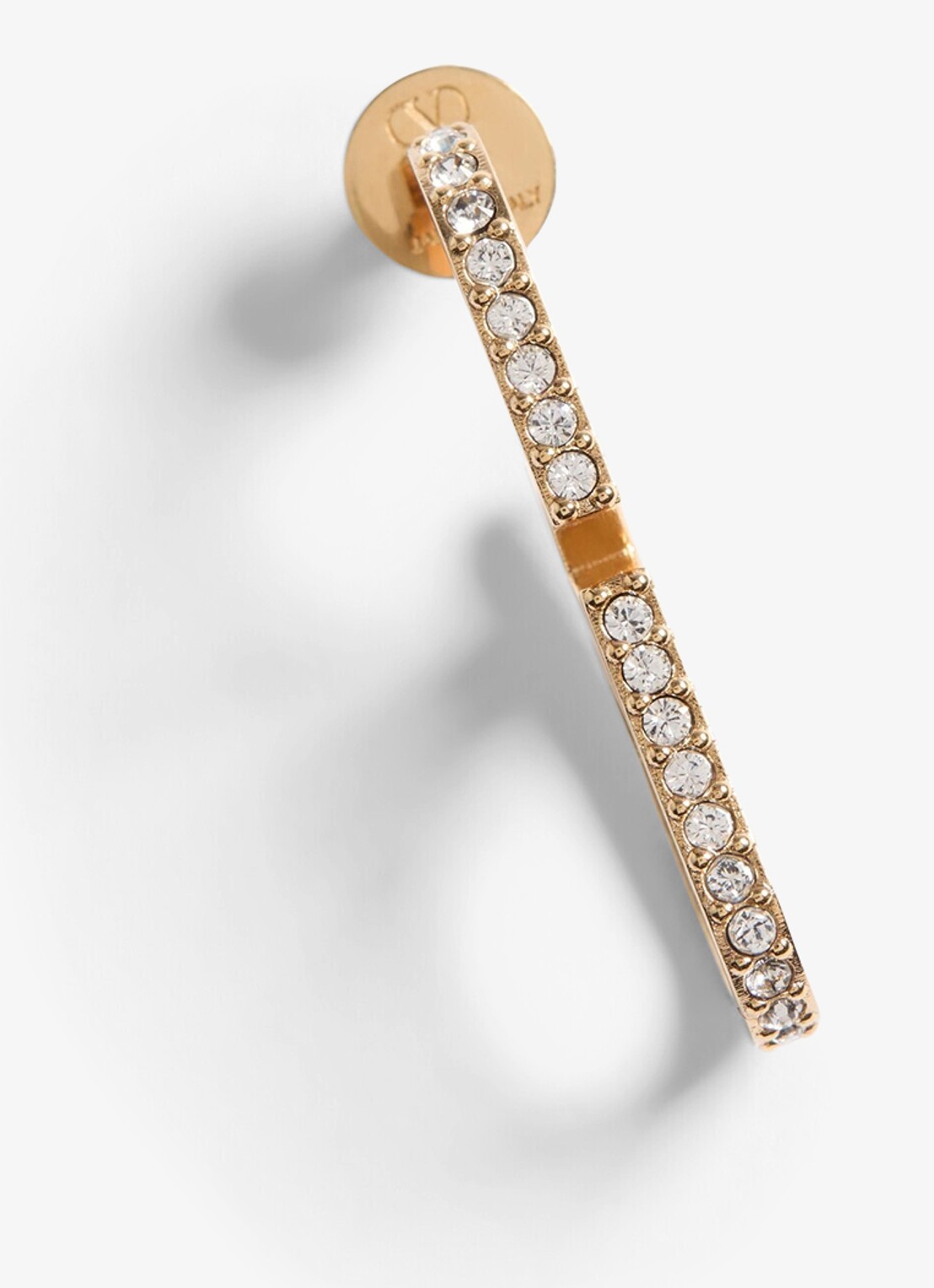 Valentino Garavani Oorstekers met logo - detail 3 goud
