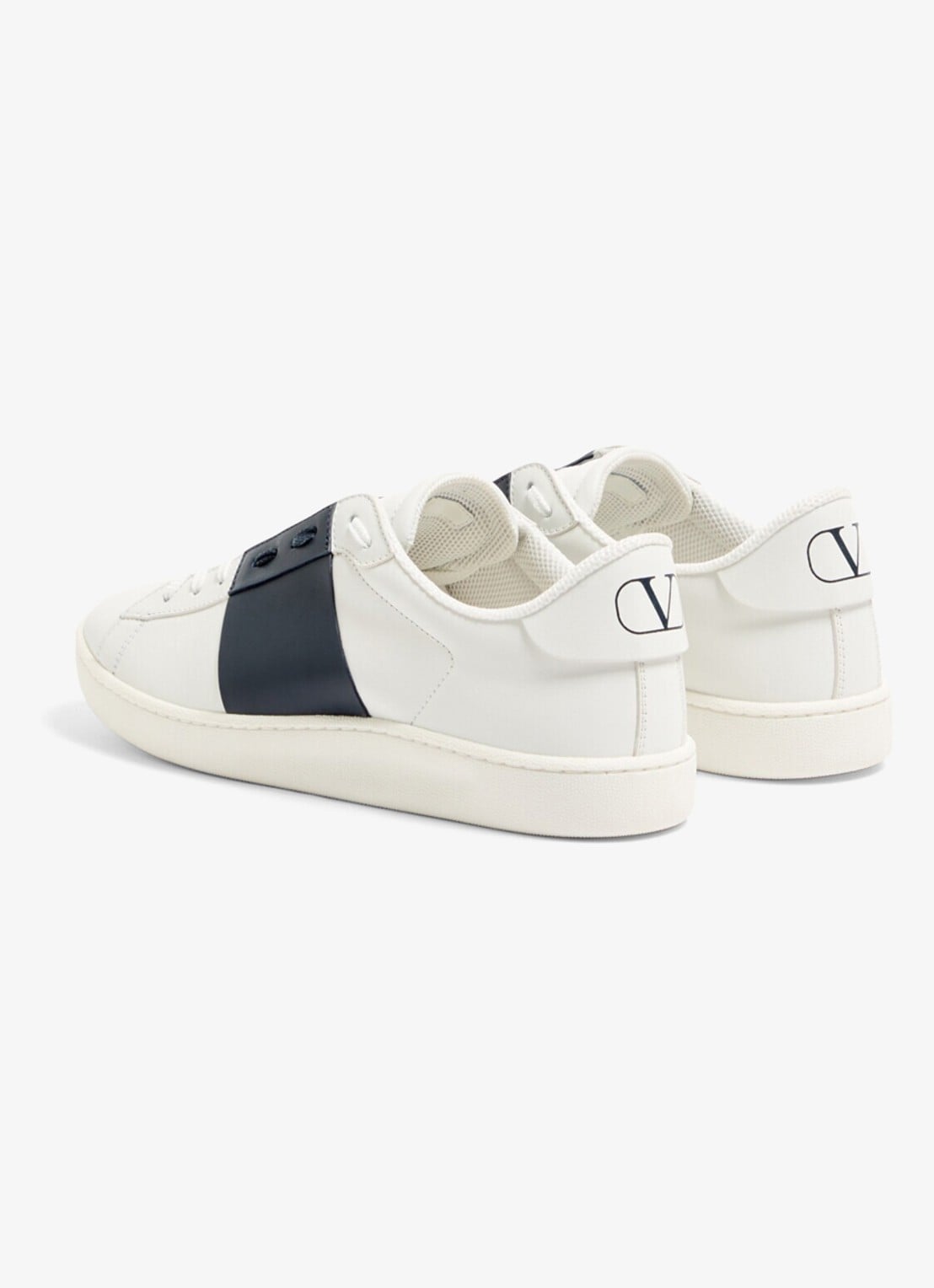 Valentino Garavani Open Royco sneaker van kalfsleer - achterkant 6 wit