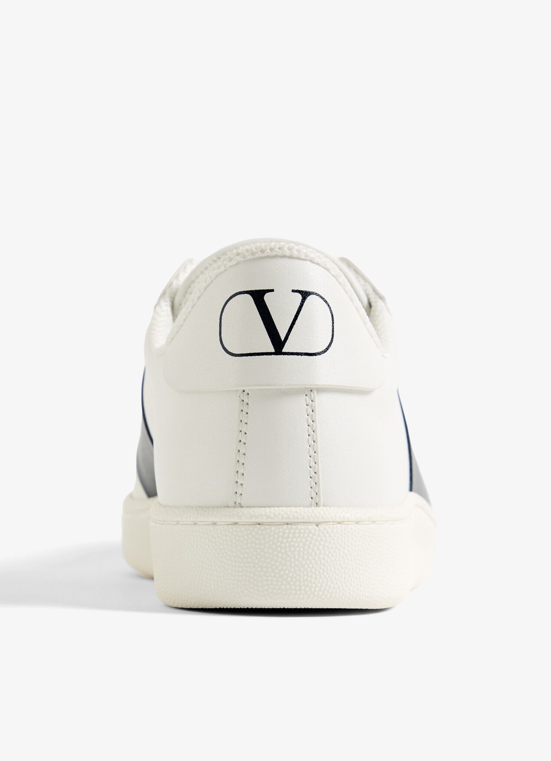 Valentino Garavani Open Royco sneaker van kalfsleer - detail 4 wit