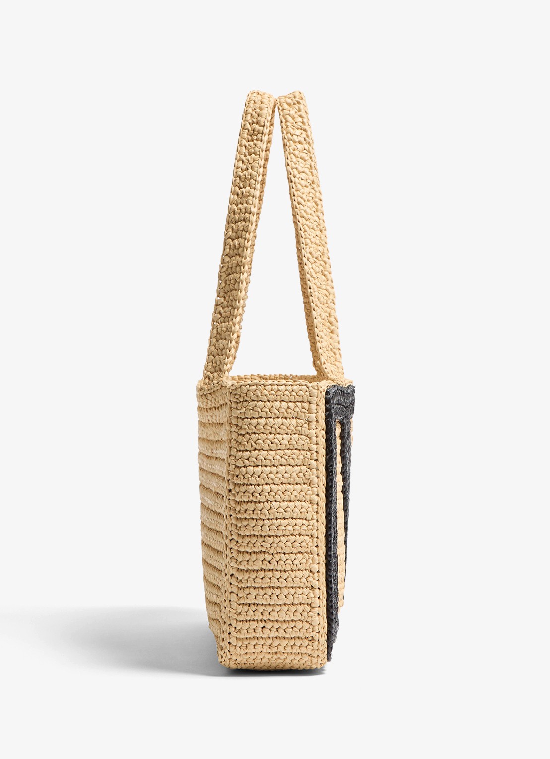 Valentino Garavani Shopper van raffia - detail 5 beige