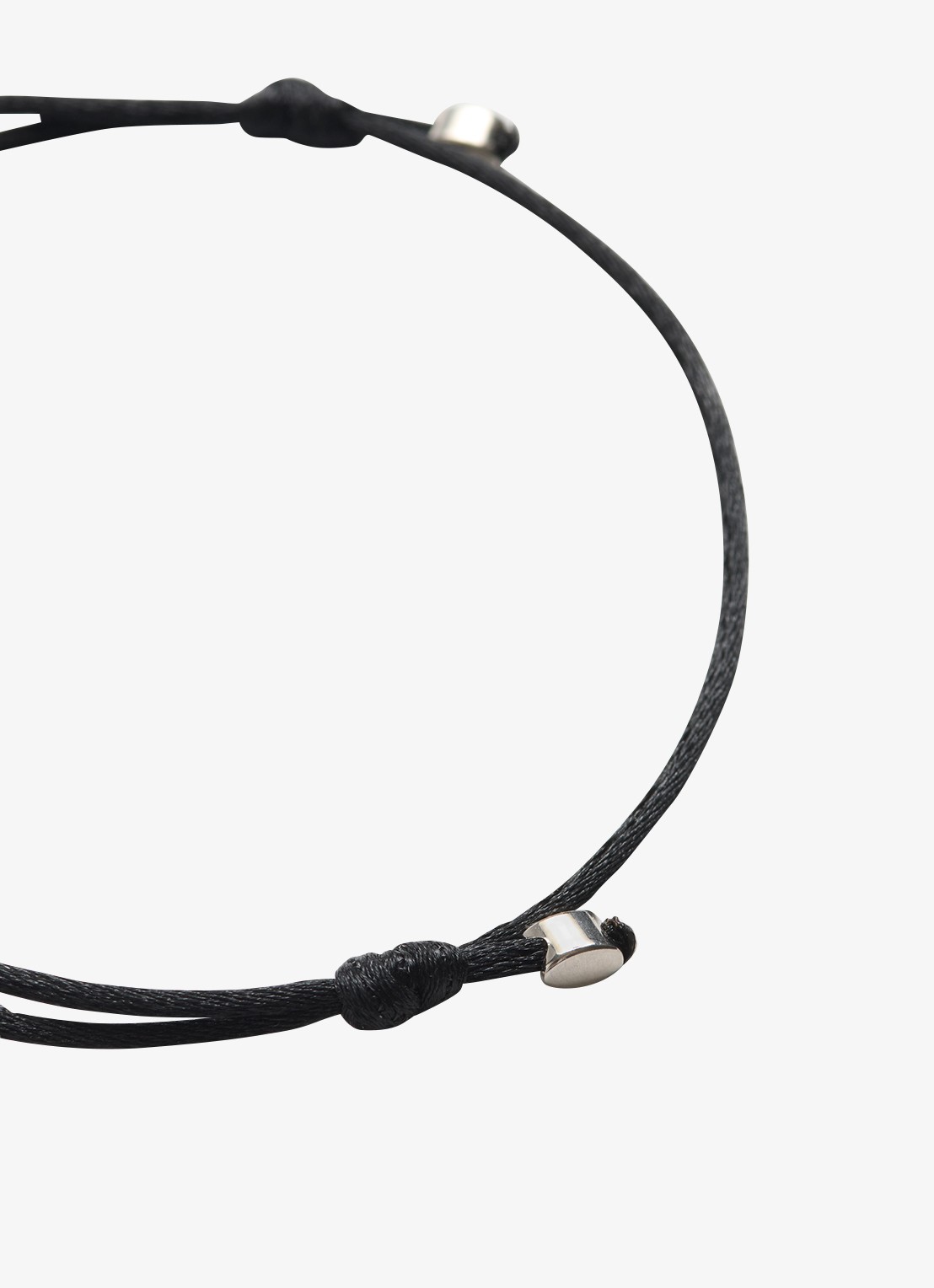 Valentino Garavani Signature armband met logo - detail 4 zwart