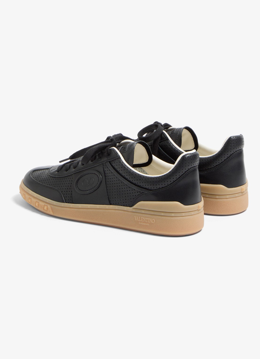 Valentino Garavani Sneaker van kalfsleer - achterkant 3 zwart